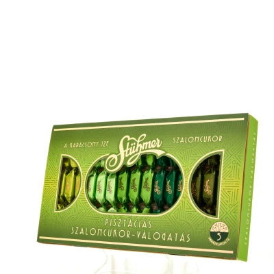 Pisztáciás szaloncukor válogatás 170g
