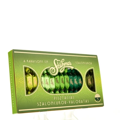 Pisztáciás szaloncukor válogatás 170g