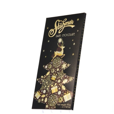 Étcsokoládé karácsonyi 90g