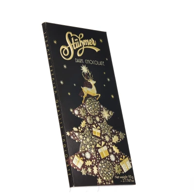 Étcsokoládé karácsonyi 90g