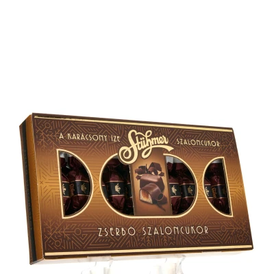 Zserbó szaloncukor díszdobozban 225g