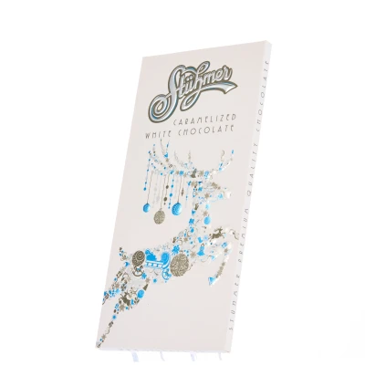 Karamellizált fehércsokoládé karácsonyi 90g