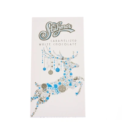 Karamellizált fehércsokoládé karácsonyi 90g