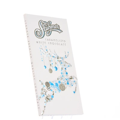 Karamellizált fehércsokoládé karácsonyi 90g