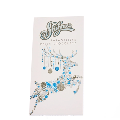 Karamellizált fehércsokoládé karácsonyi 90g