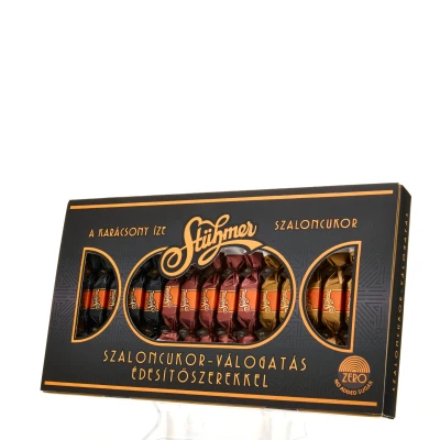 Szaloncukor válogatás édesítőszerrel - 5 féle ízben 170g