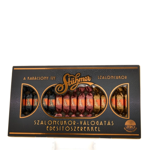 Szaloncukor válogatás édesítőszerrel - 5 féle ízben 170g