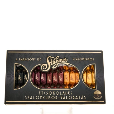 Stühmer étcsokoládés szaloncukor válogatás - 5 féle ízben 170g