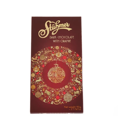 Narancsos étcsokoládé karácsonyi 90g