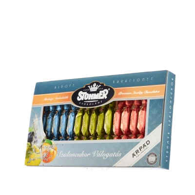 Pálinkás szaloncukor válogatás - 3 féle ízben 170g