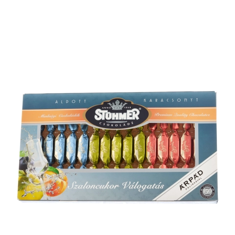 Pálinkás szaloncukor válogatás - 3 féle ízben 170g