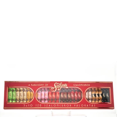 Szaloncukor válogatás - 3x10 féle ízben 340g