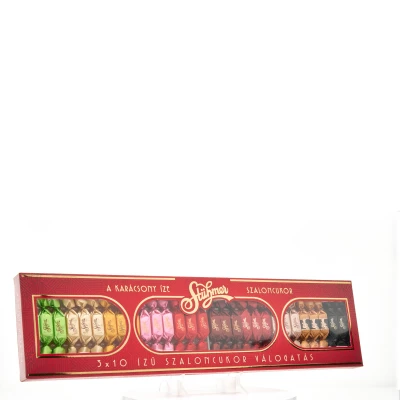 Szaloncukor válogatás - 3x10 féle ízben 340g