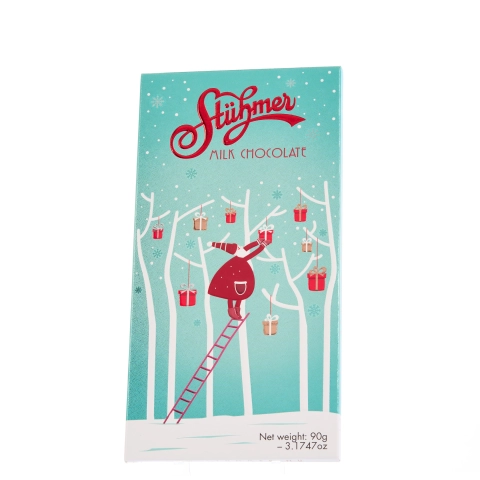 Tejcsokoládé karácsonyi 90g
