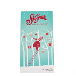 Tejcsokoládé karácsonyi 90g